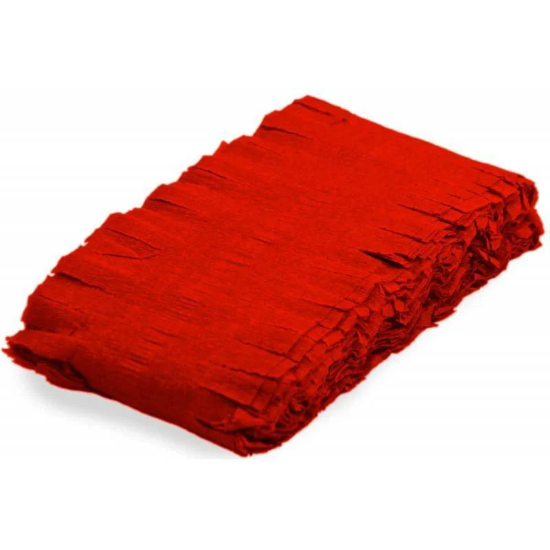 Rode Crepe Papier Slinger 6m