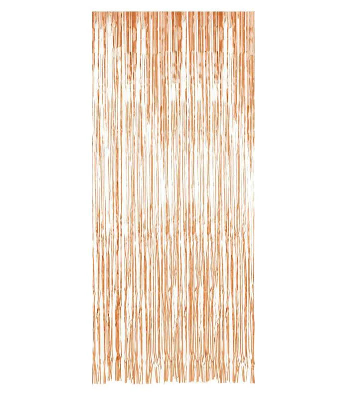 Rosé Goudkleurige Deurgordijn - 2x1meter