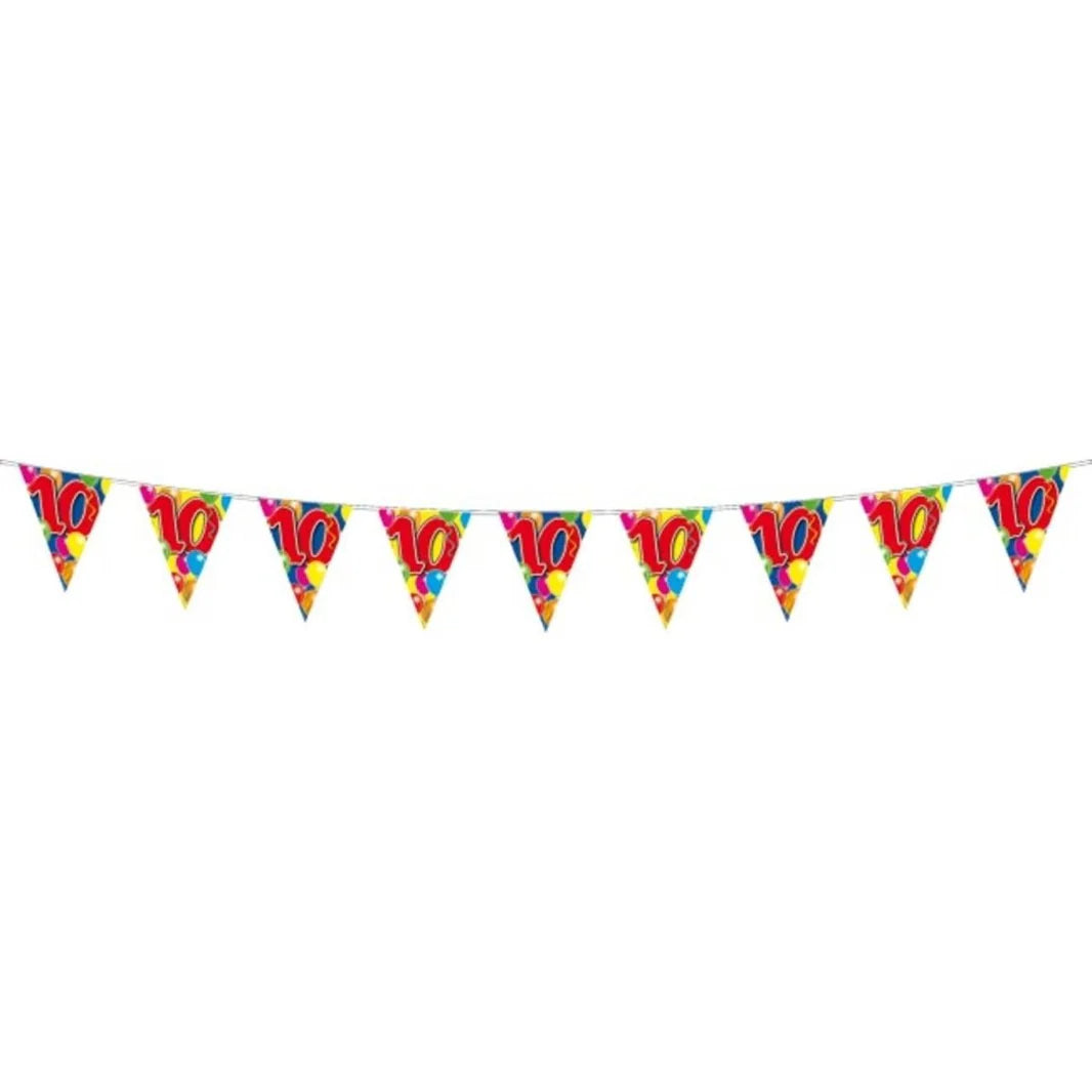 10 Jaar Vlaggenlijn 10m