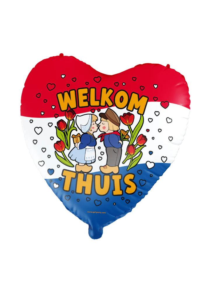 Welkom Thuis Helium Ballon 60cm