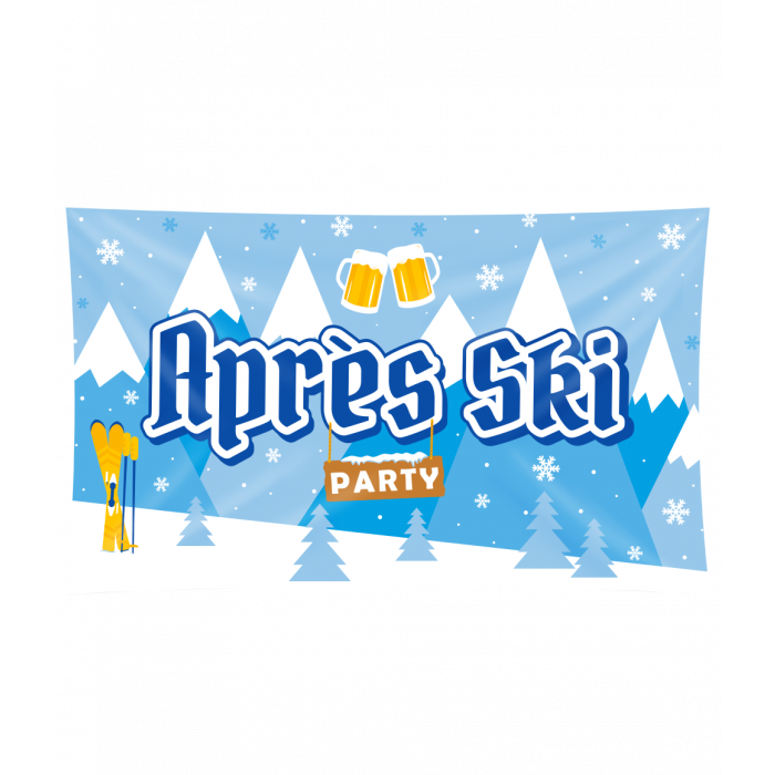 Gevelvlag XL Après Ski Party 150cm