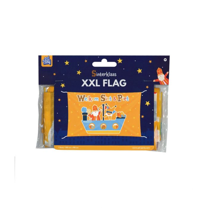 Gevelvlag XL Sinterklaas 150cm