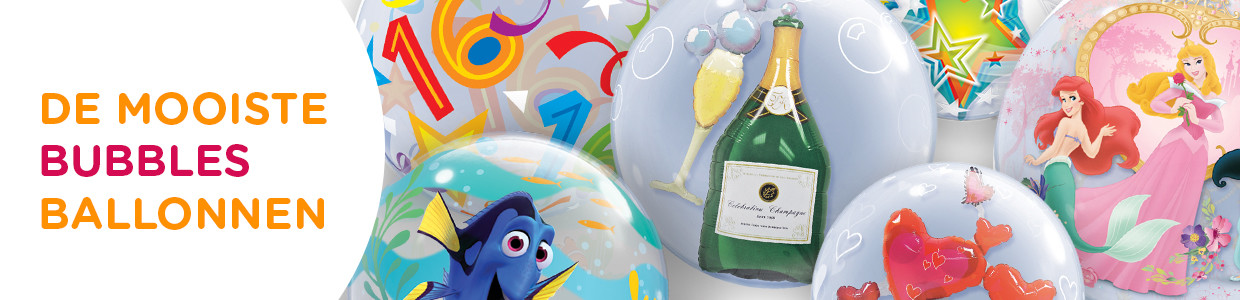 Bubbles Ballonnen (transparant) Bubbles Ballonnen (transparant)