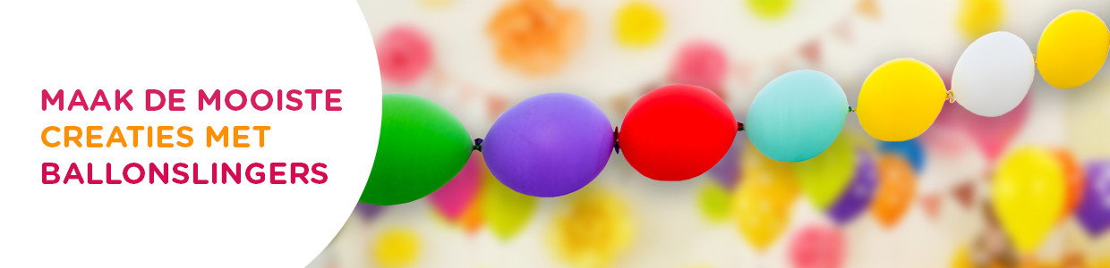 Ballonnenslingers - Knoopballonnen Ballonnenslingers - Knoopballonnen