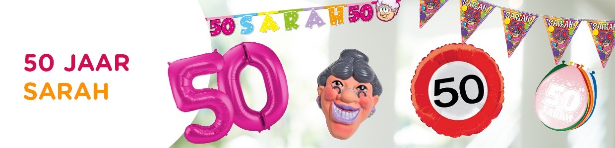 50 Jaar Sarah 50 Jaar Sarah