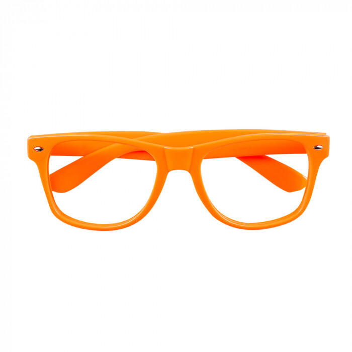 Neon Oranje Party Bril