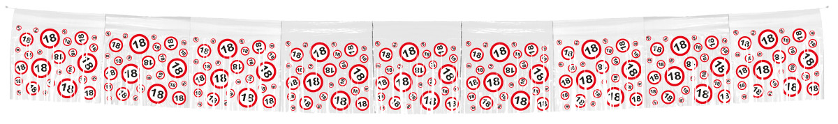 18 Jaar Verkeersbord Franje Slinger afbeelding