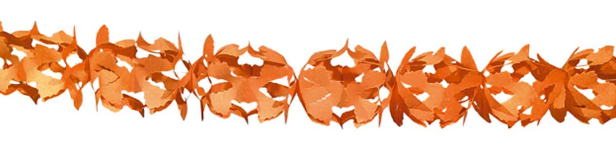 Slinger papier hoku-oranje - 6 meter afbeelding