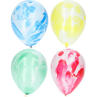 Marmer Ballonnen - 6stk afbeelding