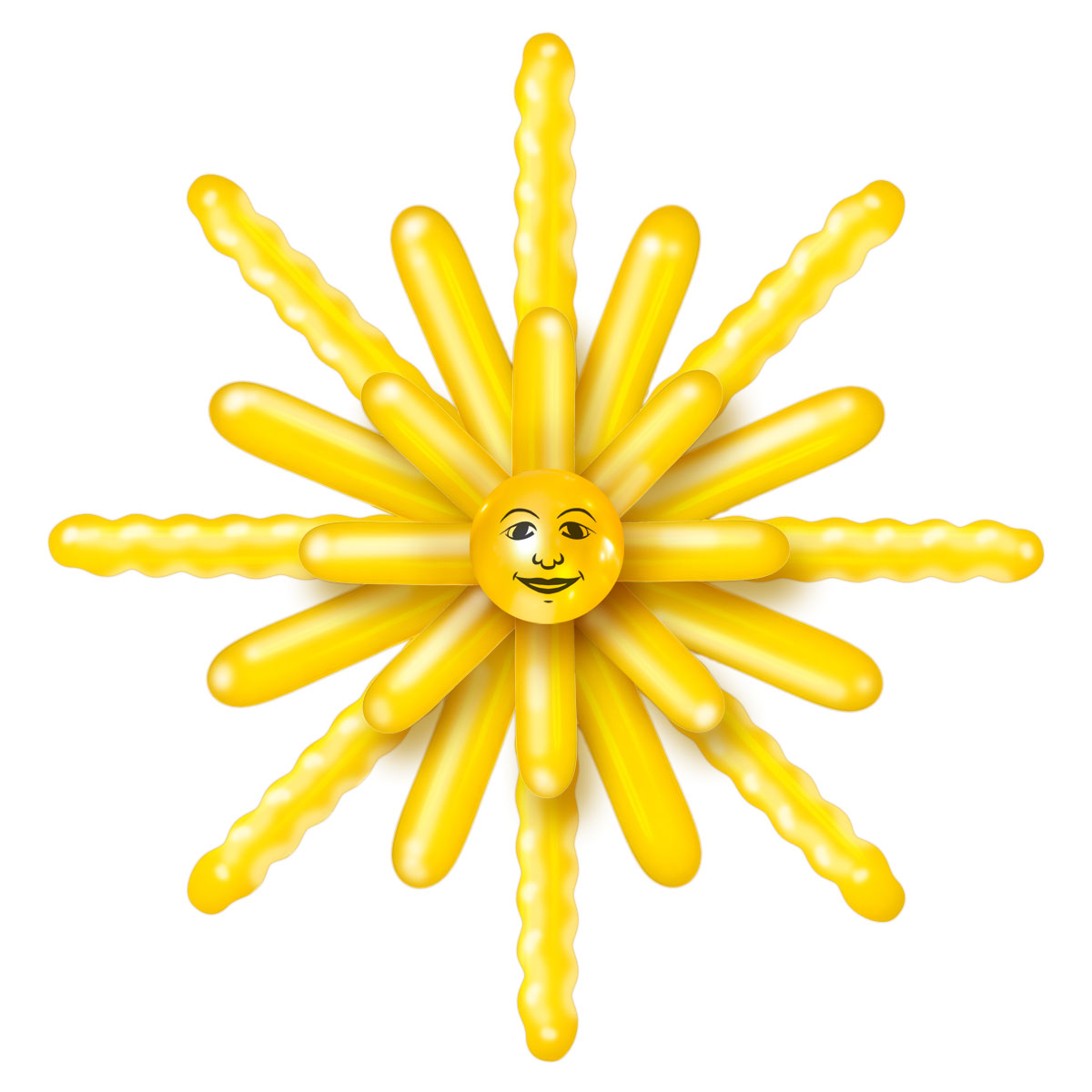 Ballon Knutsel Set Zonnekoning afbeelding