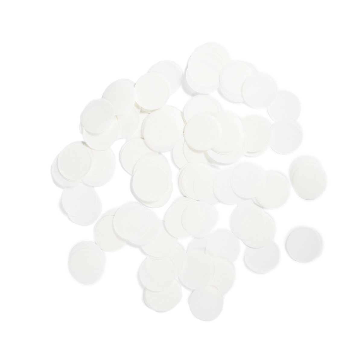 Witte Confetti Groot afbeelding