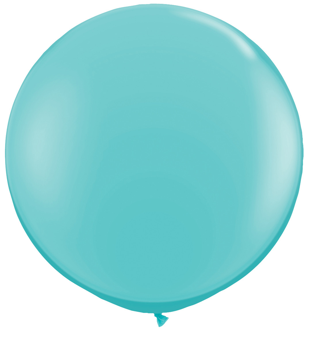Caribbean Blauwe Ballon 90cm - per stuk afbeelding