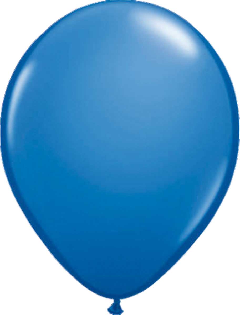 Donkerblauwe ballonnen 13cm 20 stuks