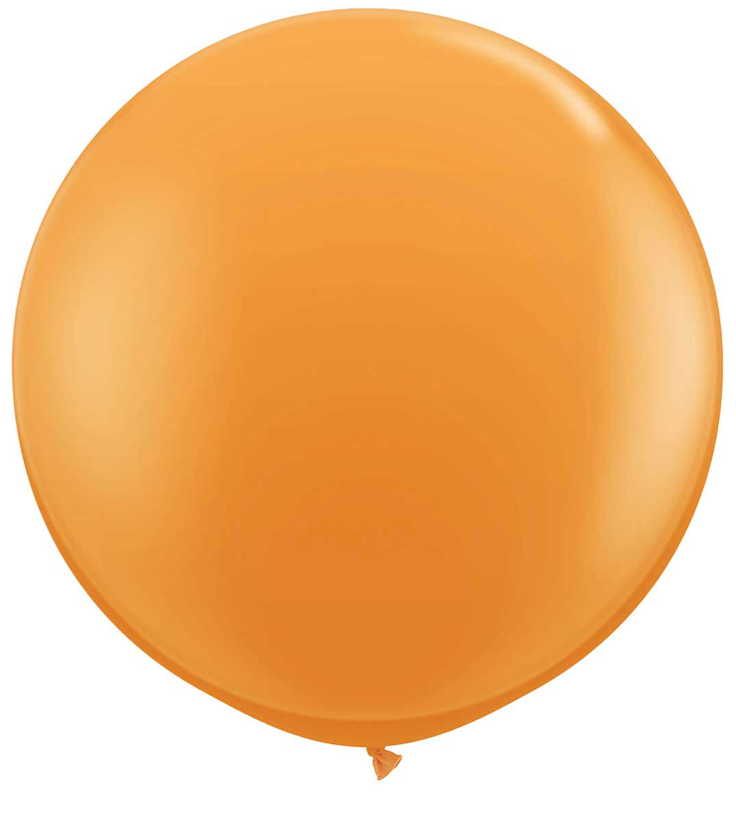 Oranje ballon XL - 90cm afbeelding