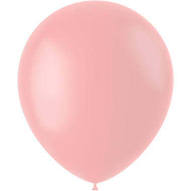 Ballonnen Powder Pink - 10, 50 of 100stk