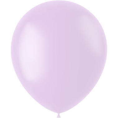 Ballonnen Powder Lilac Mat - 10, 50 of 100stk