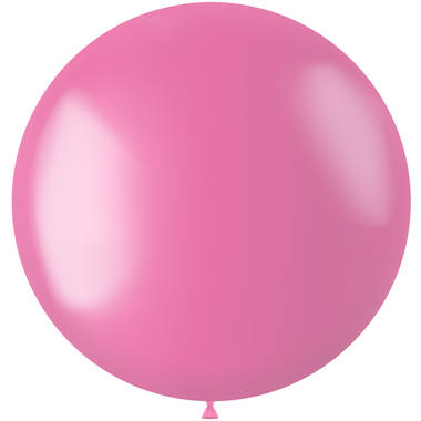 Ballon Radiant Bubblegum Pink Metallic - 78cm afbeelding
