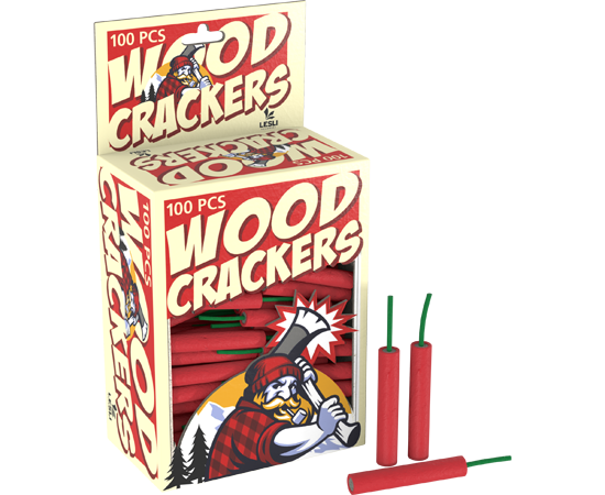 Wood Crackers - 110stk
