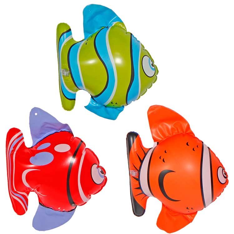 Opblaasbare Tropische Vissen - 3 stuks afbeelding