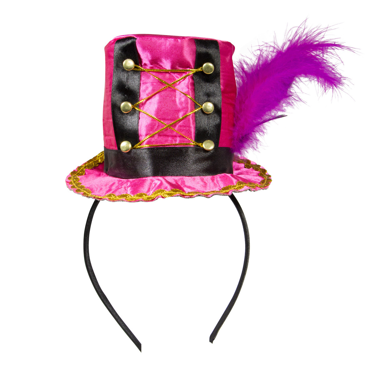 Tiara met Roze Circus Hoedje