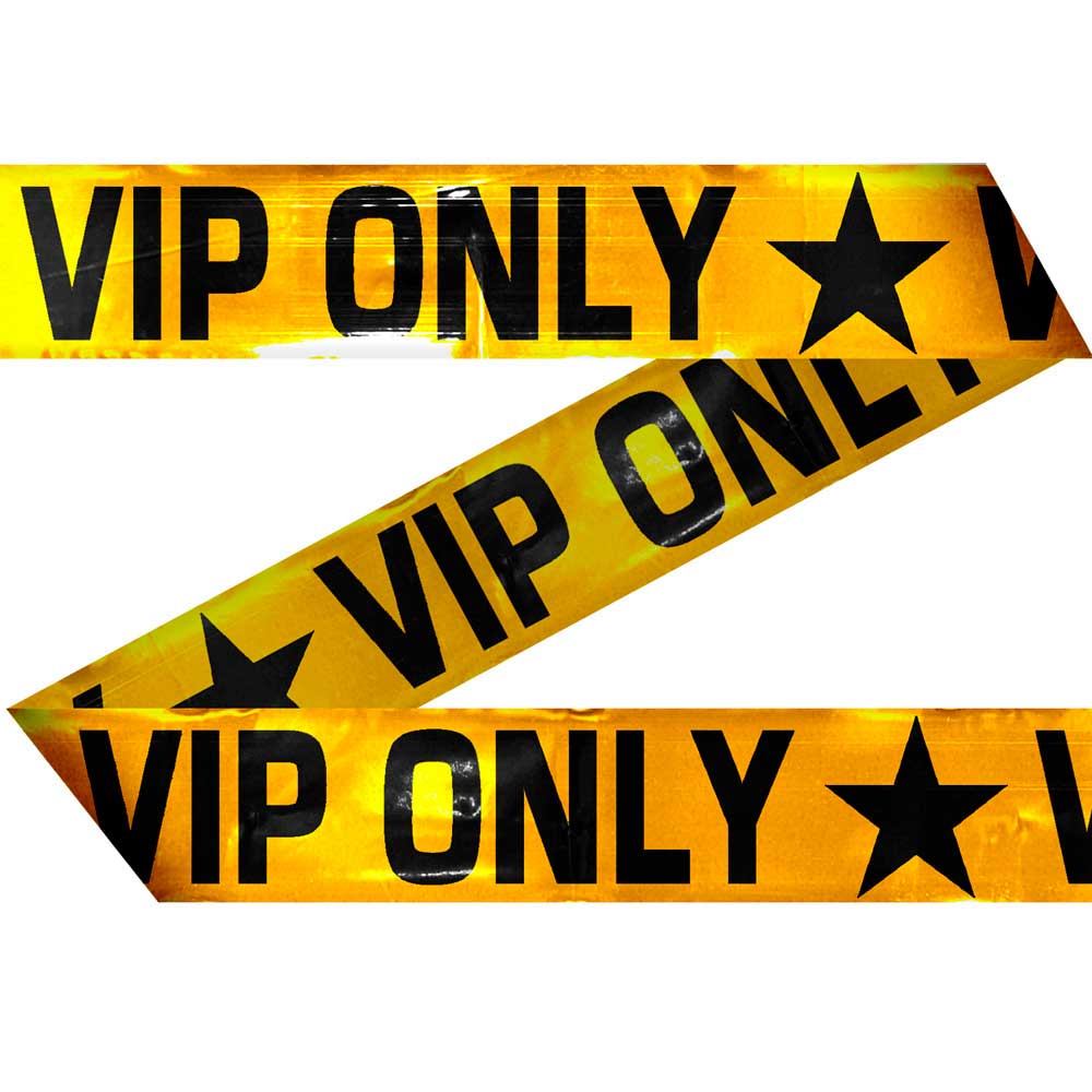 Afzetlint VIP Only - 15 meter afbeelding