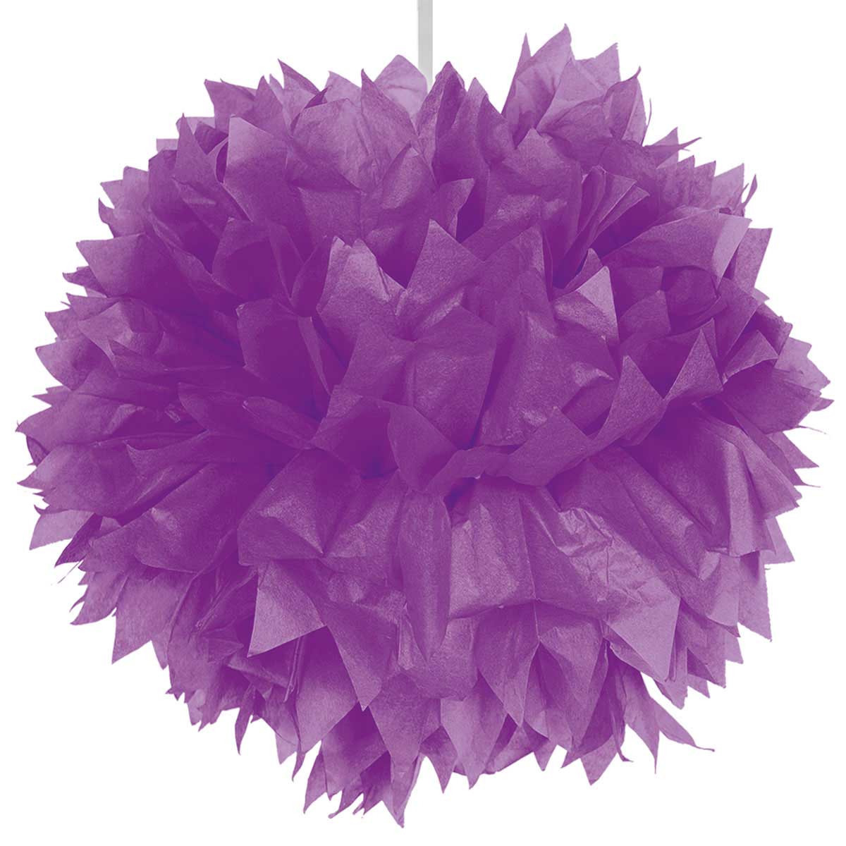 Pompom paars 30cm afbeelding