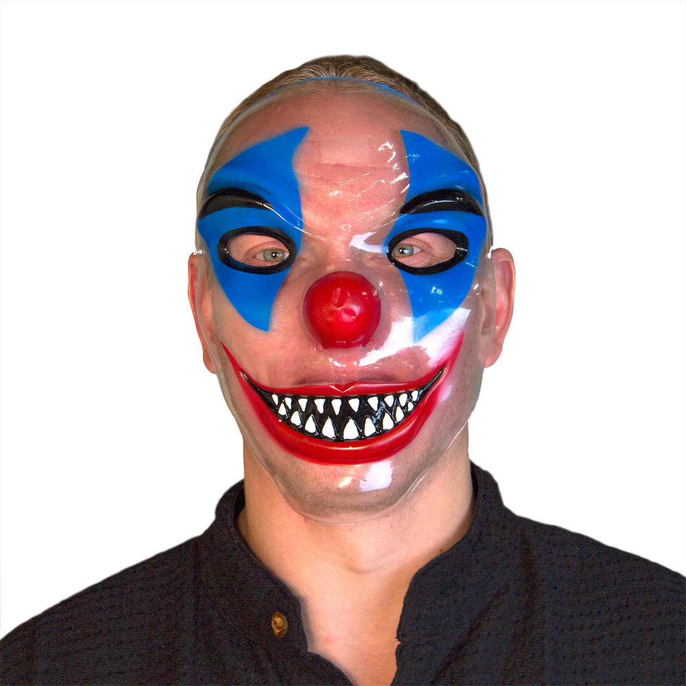 Transparant Clown Horror Masker