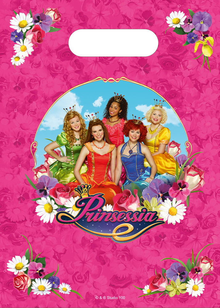 Prinsessia Uitdeelzakjes - 8 stuks afbeelding