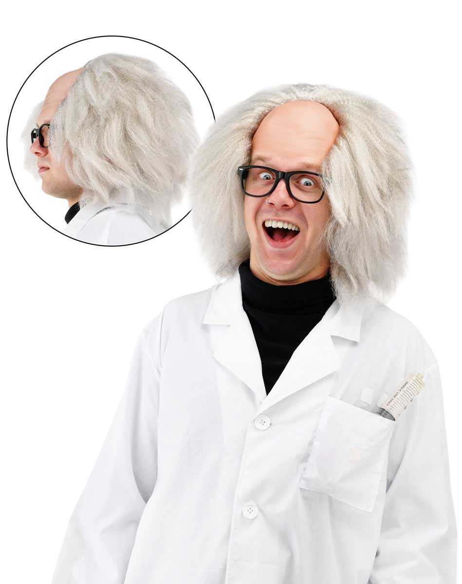 Pruik Einstein afbeelding