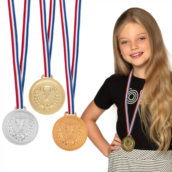 Podium Medailles Set van 3 afbeelding
