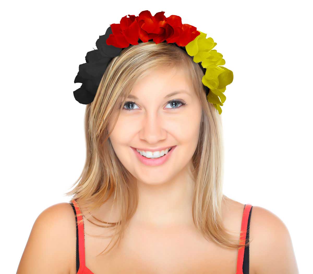 Tiara Hawaii Zwart-Rood-Geel Duitsland