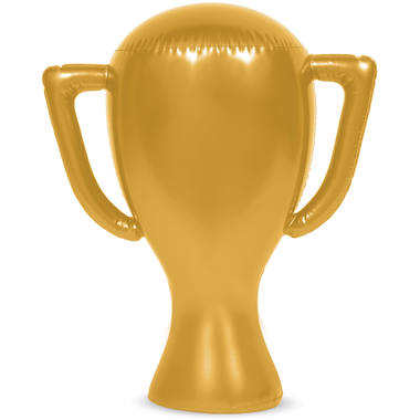 Opblaasbare Trofee Goud afbeelding