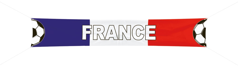 Frankrijk - France Spandoek - 360x60cm afbeelding