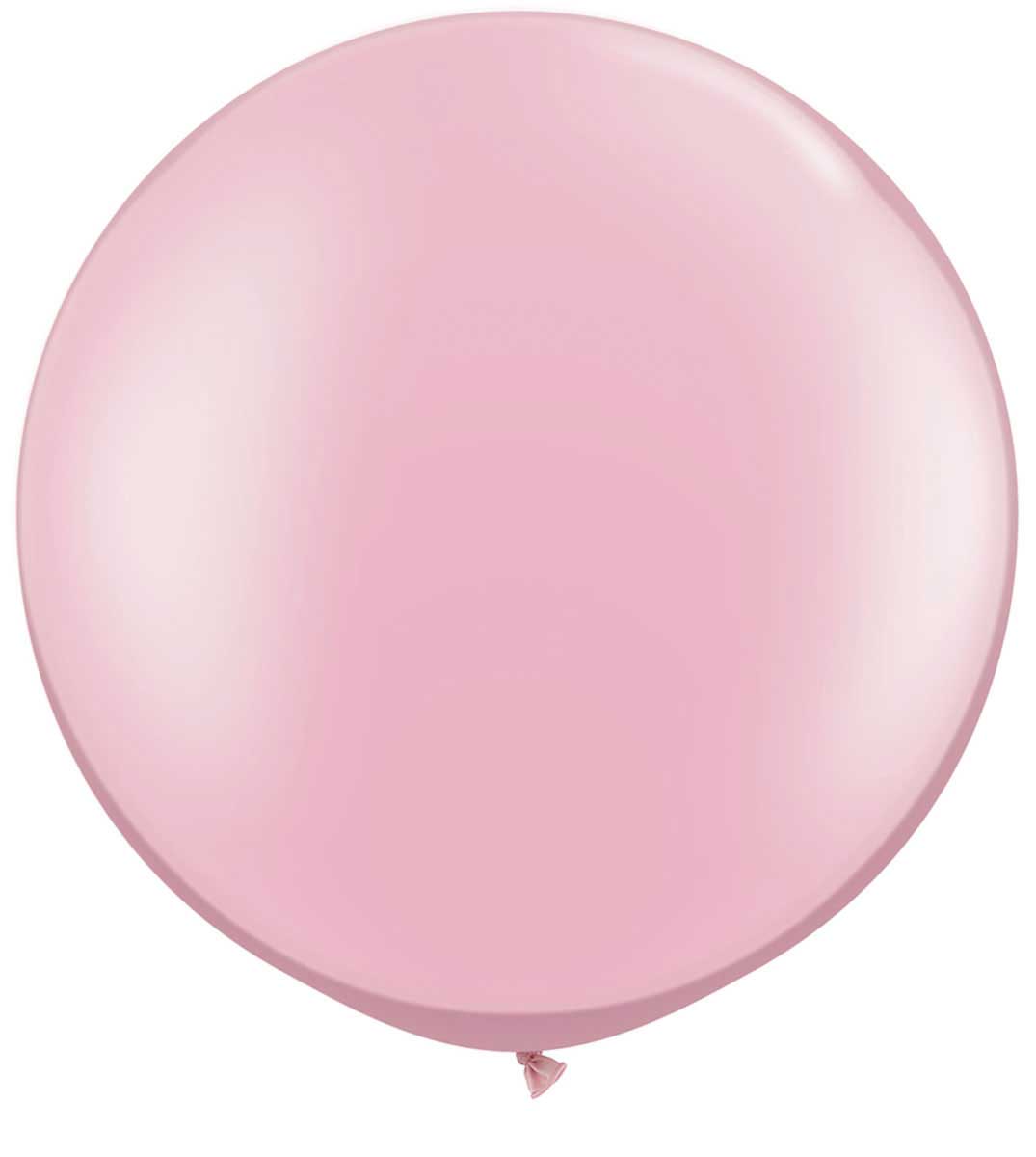 Roze Pearl Ballon XL - 90cm