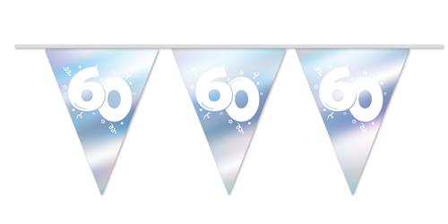 Diamant 60 Jarig Huwelijk Vlaggenlijn - 10mtr afbeelding