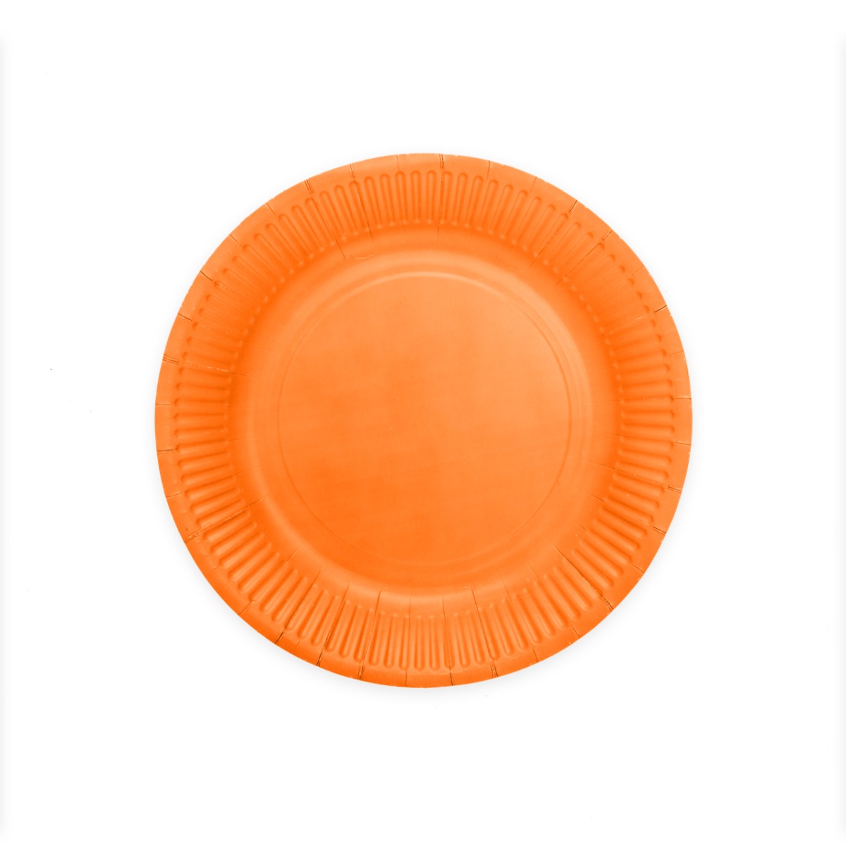 Bordjes Oranje 23cm - 8stk afbeelding