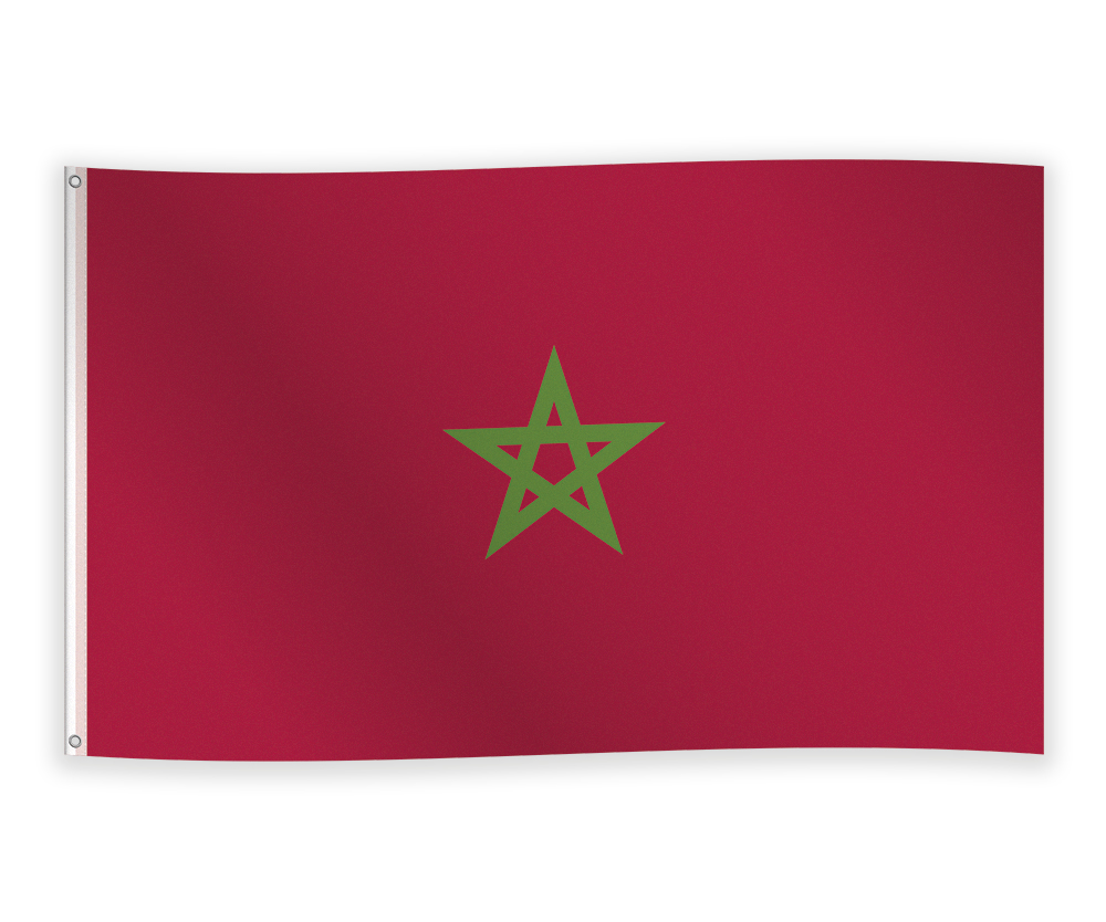 Gevelvlag Marokko - 150x90cm afbeelding