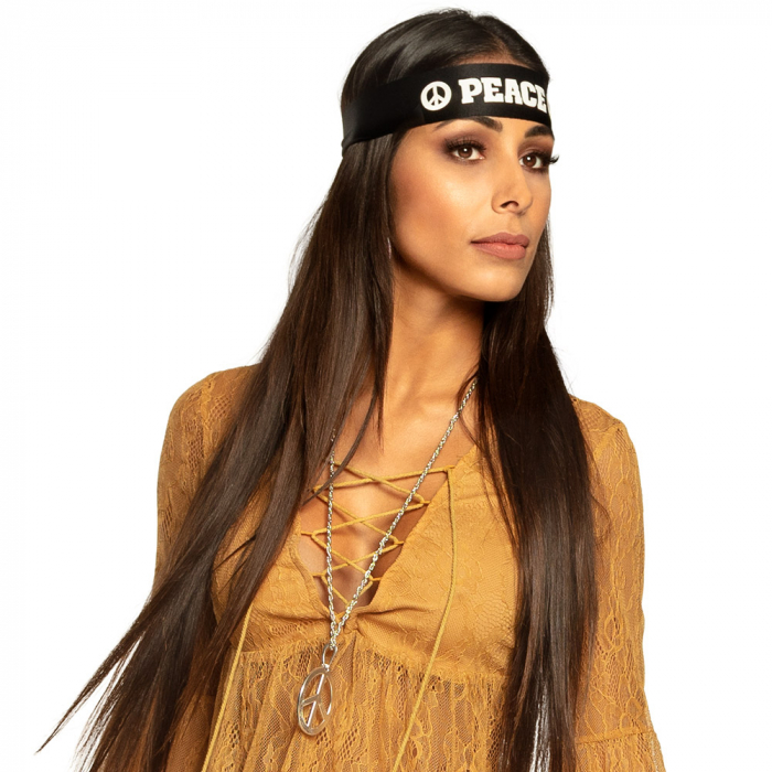 Hippie Hoofdband PEACE afbeelding
