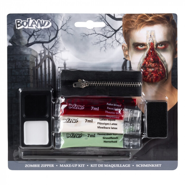 Make Up Kit Zombie Ritssluiting afbeelding