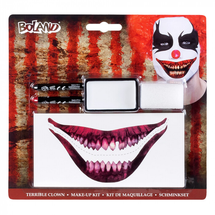 Make Up Kit Scary Clown afbeelding