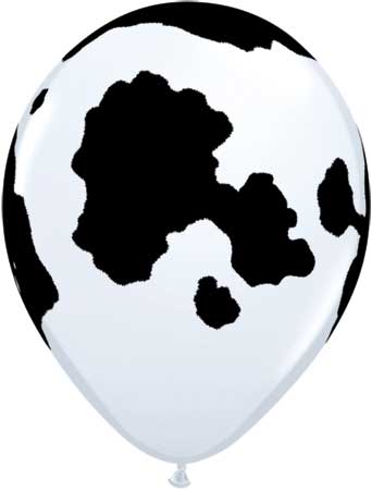 Koeien ballonnen 28cm - 25 stuks afbeelding
