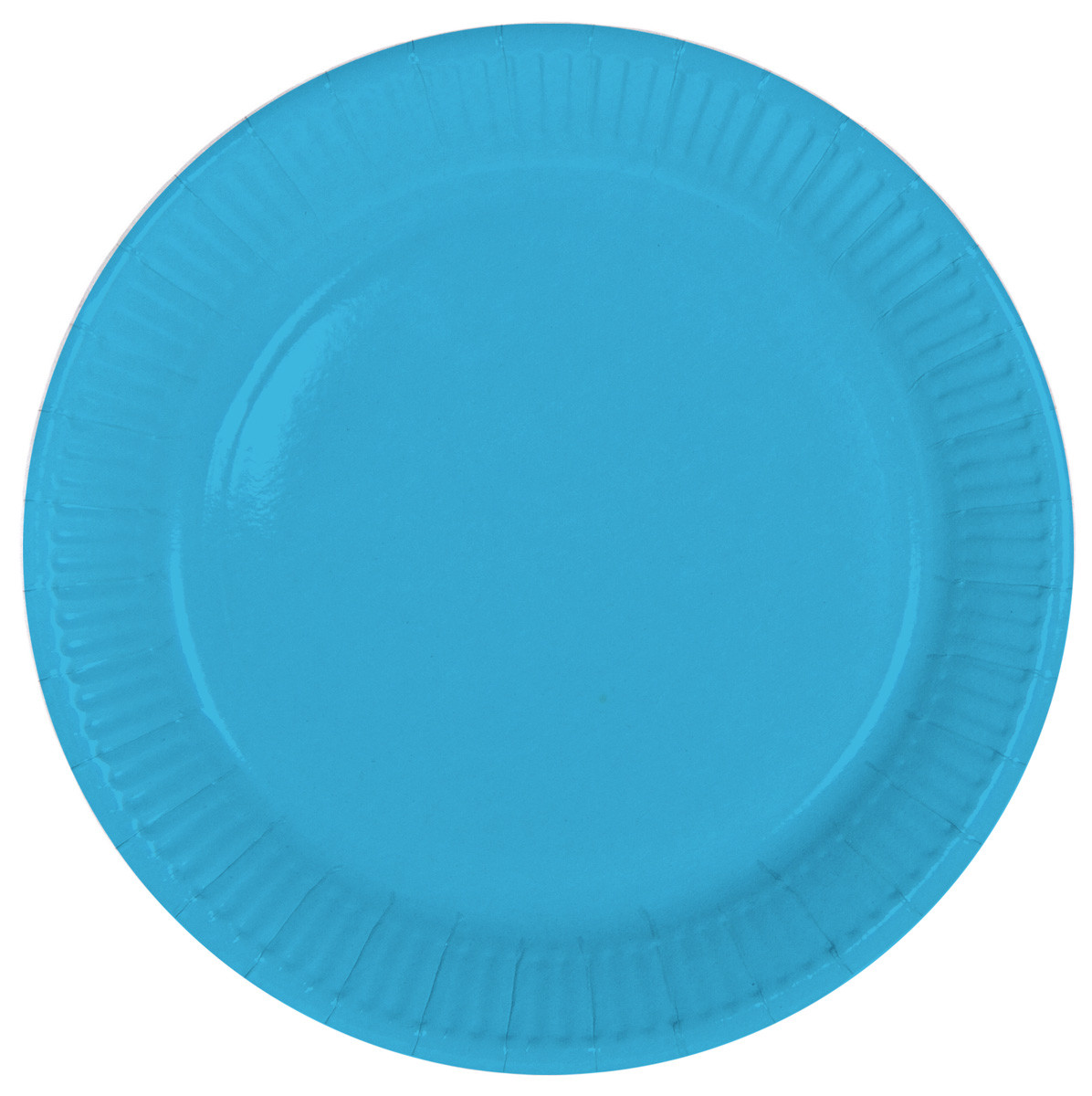 Blauwe Borden 23cm - 8 stuks
