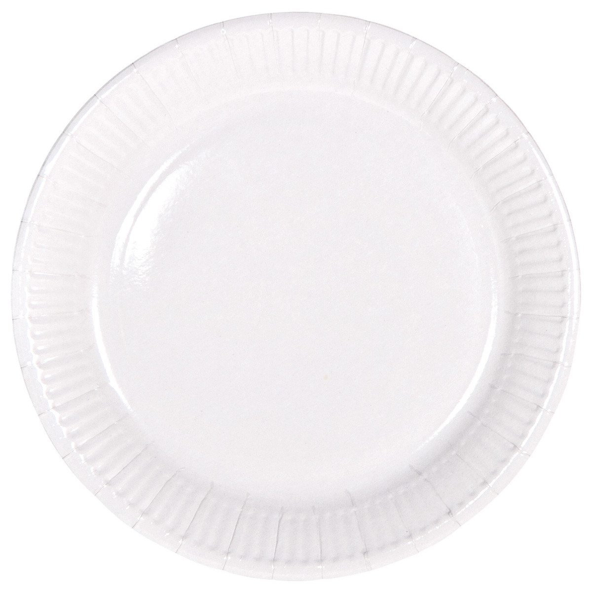 Witte Borden 23cm - 8 stuks afbeelding