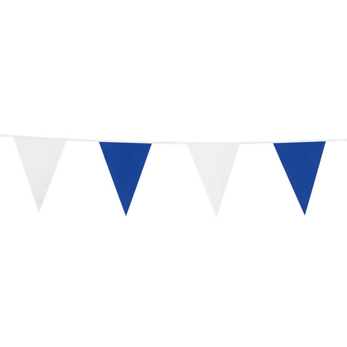 Vlaggenlijn Blauw/Wit 10mtr afbeelding