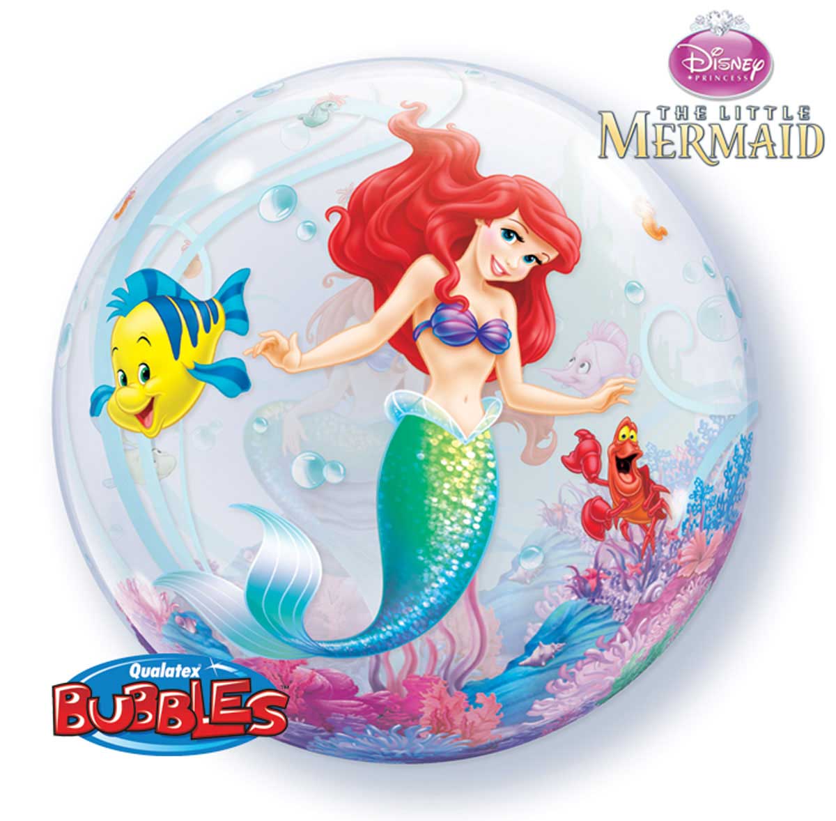 Ballon Kleine Zeemeermin 56cm afbeelding