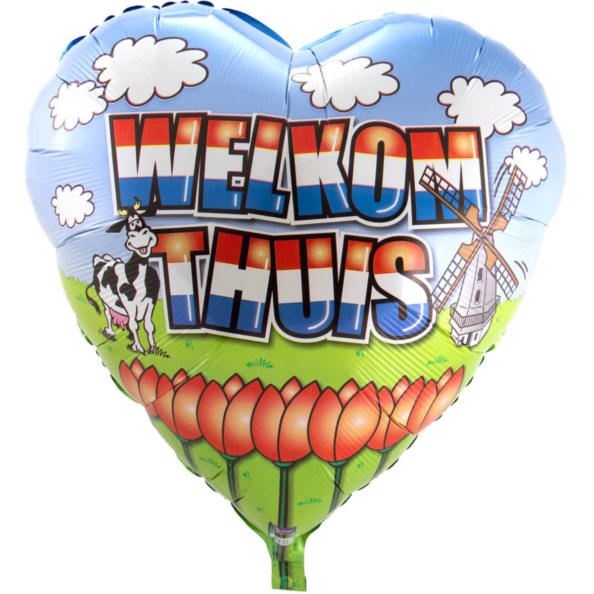 Folieballon Welkom Thuis Holland - 74cm afbeelding