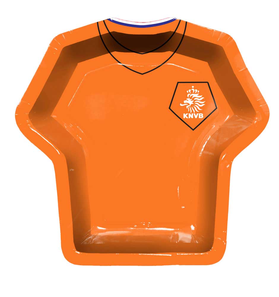 KNVB Voetbal shirt Oranje Borden - 8 stuks