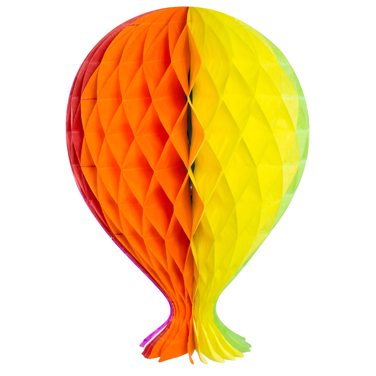 Meerkleurige Honeycomb Ballon - 37cm afbeelding