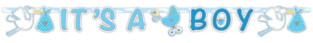 Geboorte Jongen Letterslinger It's a Boy afbeelding