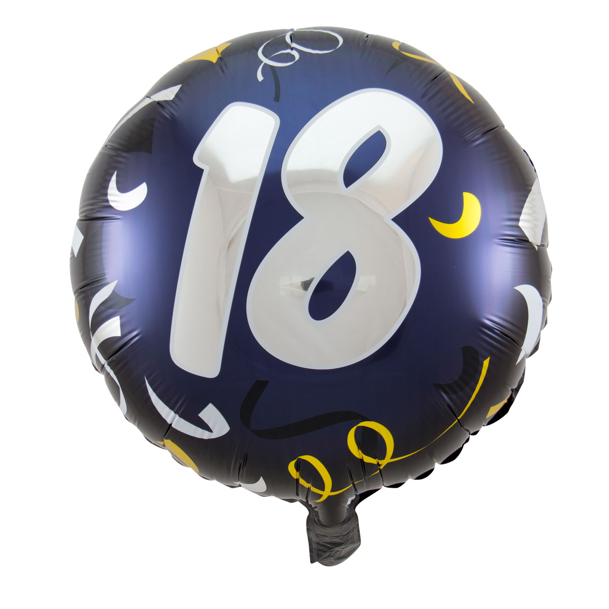 18 Jaar Stijlvol Feest Folieballon - 45cm afbeelding